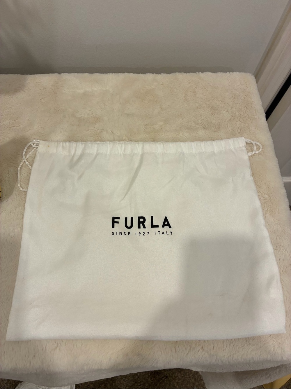 Furla Atena S Crossbody Yellow Croc Embossed Leather WB00397K0000 Made Italy - Picture 10 of 11